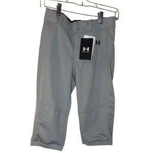Under Armour Girls Grey Softball Pants